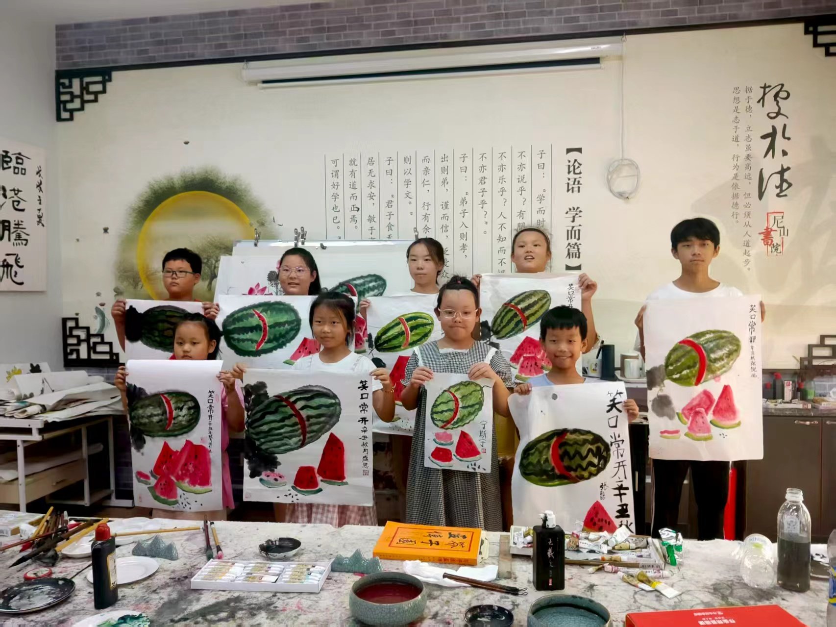 国画课堂风采 照片 1